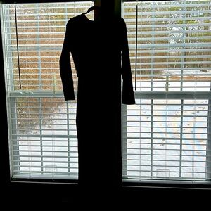 Black long sleeve jumpsuit